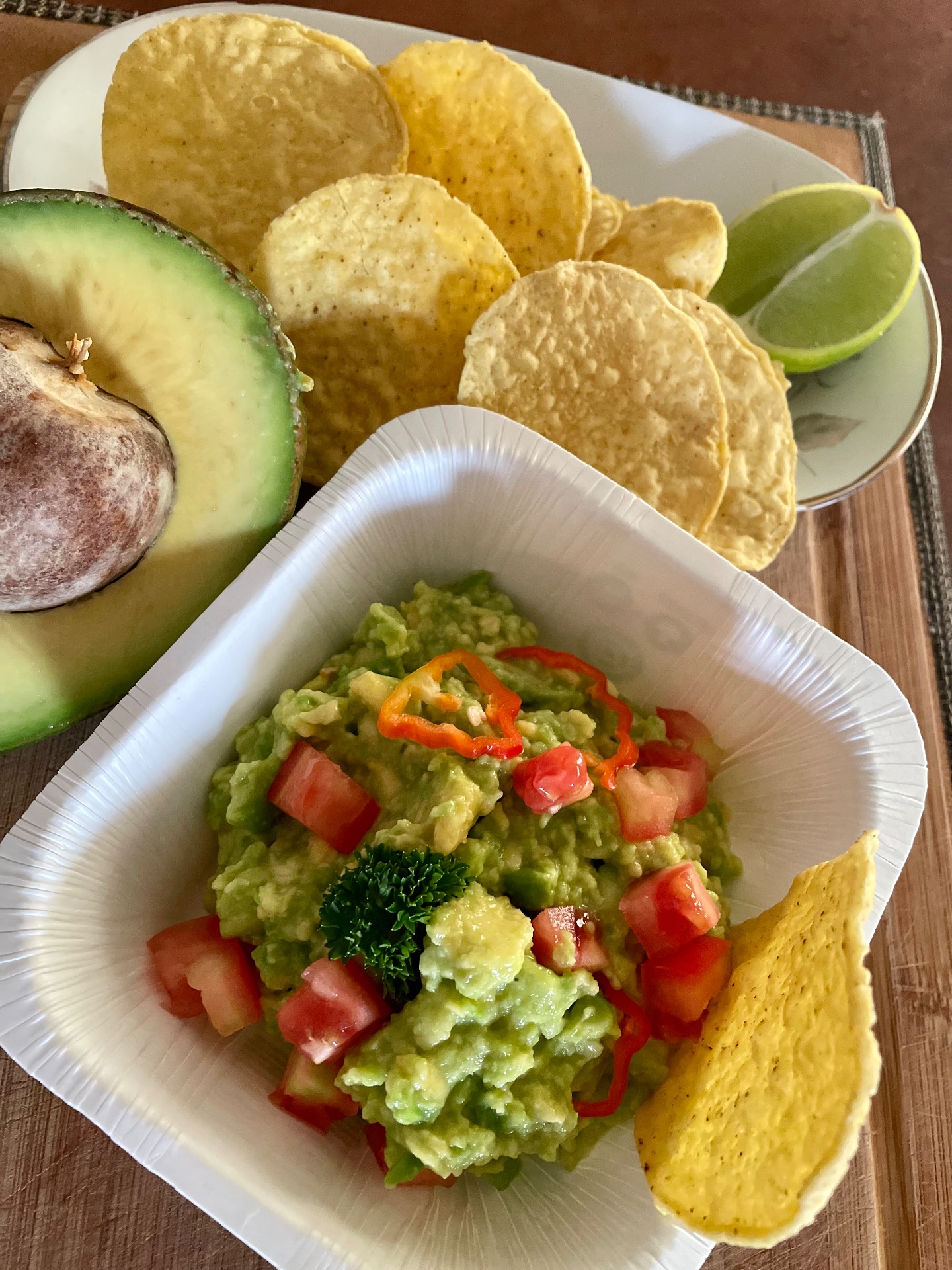Guacamole con ají Chombo 
